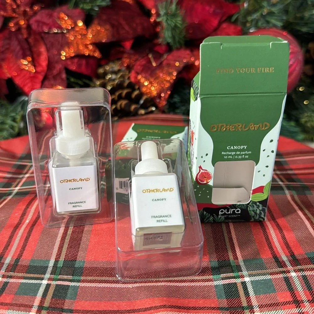 Otherland Canopy 2 Pack of Pura Diffuser Refills | California Fig, Ivy Greens,